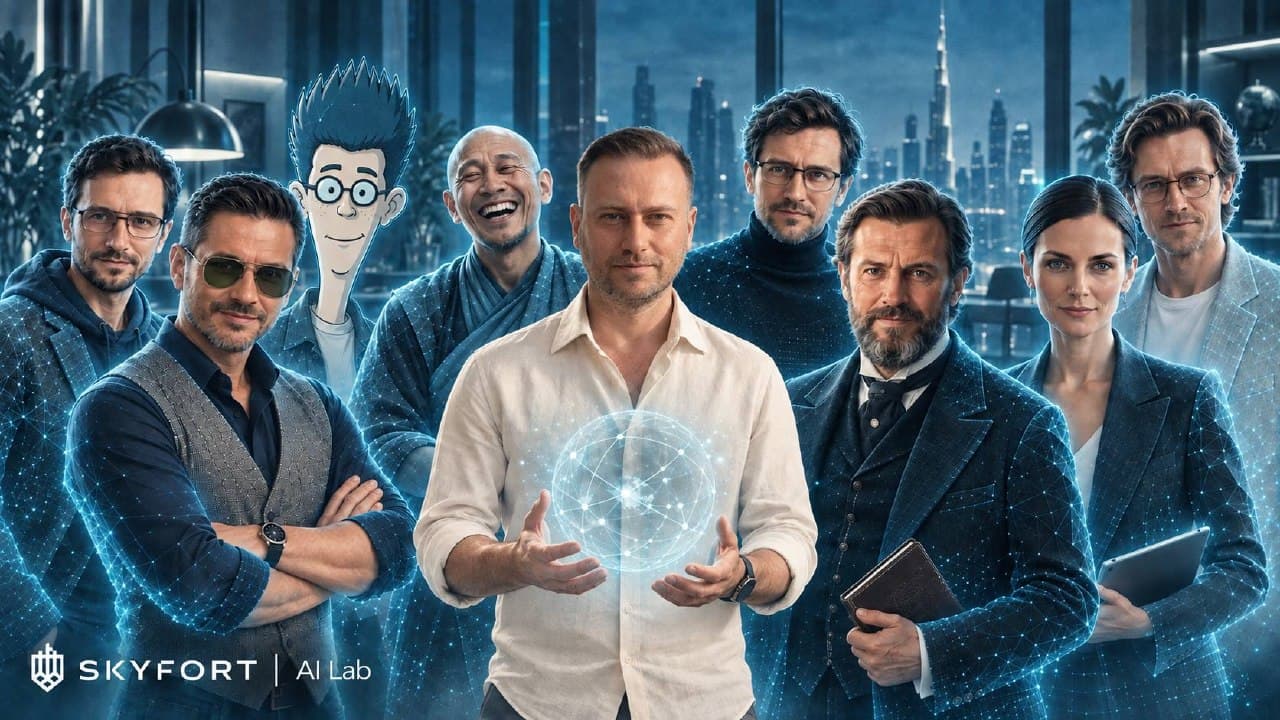 Команда AI-агентов предпринимателя — Skyfort AI Lab